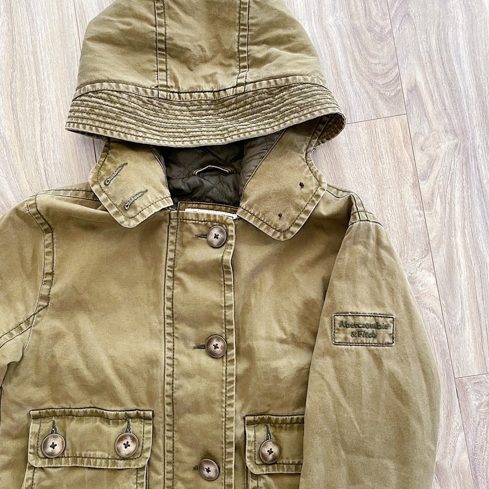 Abercrombie & Fitch Quilted Cargo Jacket